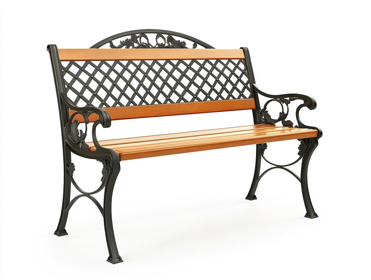 Banco de exterior vintage para jard¨ªn