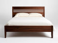 Cama de Madera Maciza con Cabecero Decorativo Marr¨®n 200x150 cm